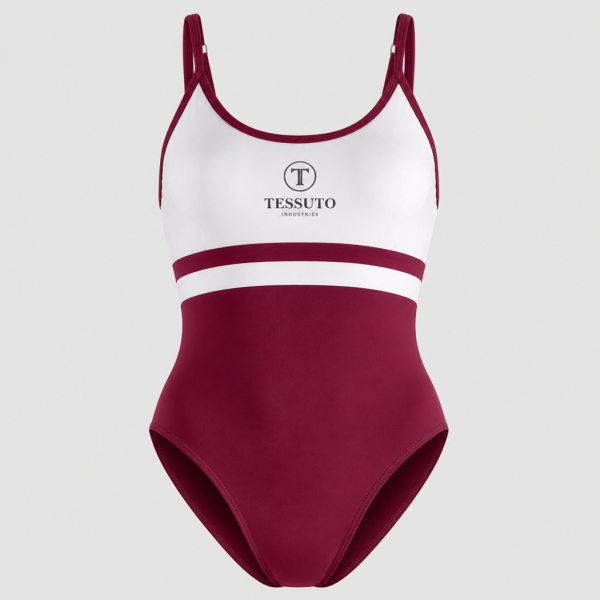 Elite Tessuto Women's Color-Block One-Piece Swimsuit