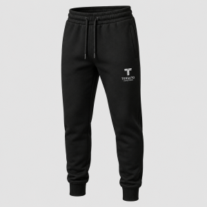 Elite Tessuto Men's Classic Fleece Joggers - Black