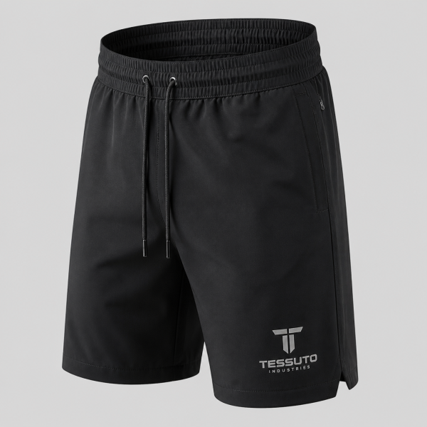 Elite Tessuto Men's Pro Performance Training Shorts - Black