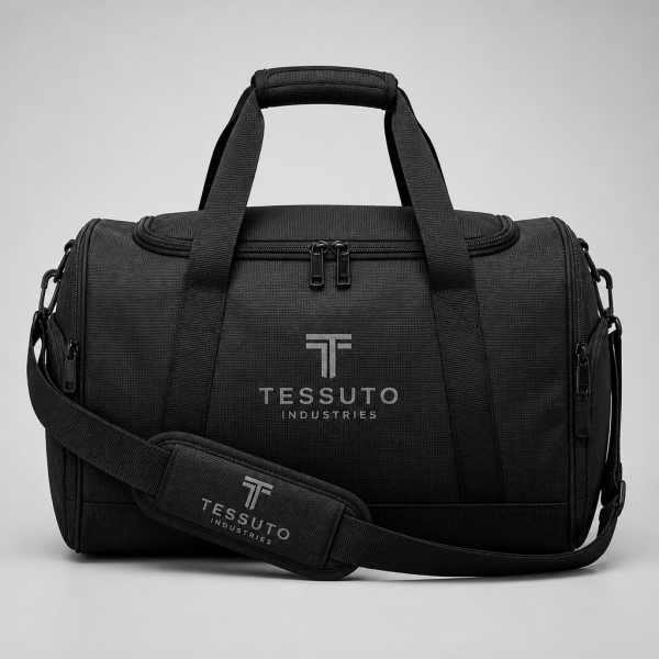 Elite Tessuto Pro Endurance Gym Duffel Bag - Onyx Black