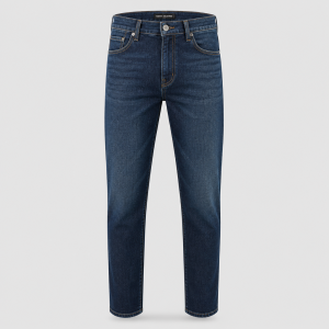 Elite Tessuto Men's Icon Slim-Tapered Denim Jeans - Medium-Dark Wash Blue