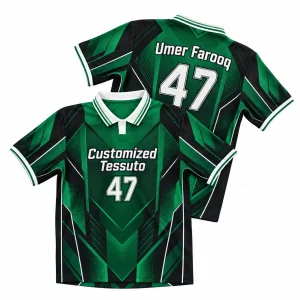 Custom Men's Green Soccer Jersey