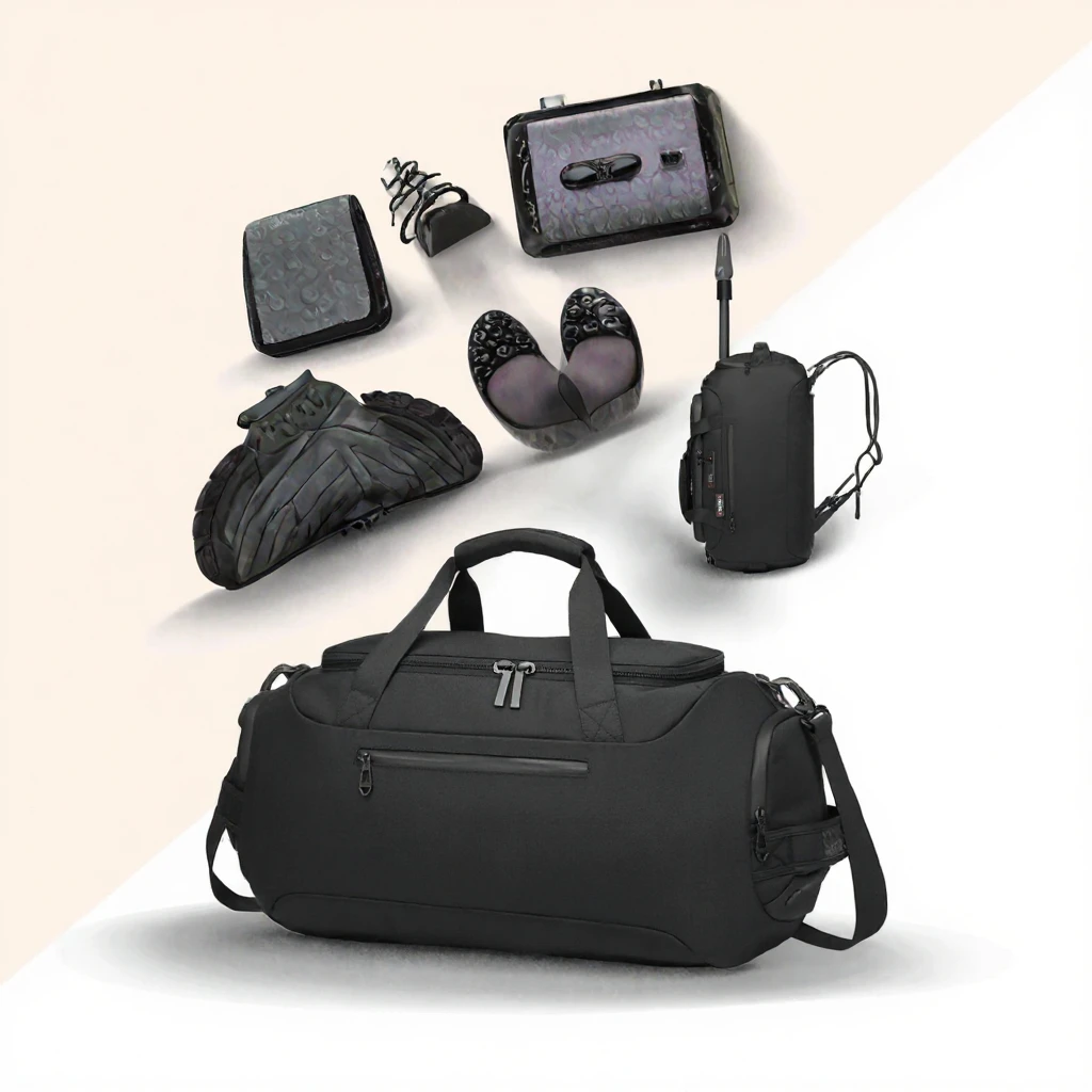 Custom Unisex Duffle Bag - Image 2