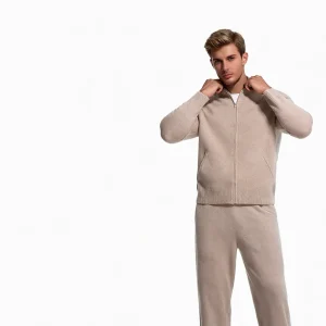 Custom Men's Wool Hoodie and Joggers Set