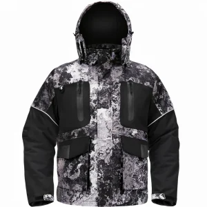 Custom Men's Camo Print Fishing Hoodie