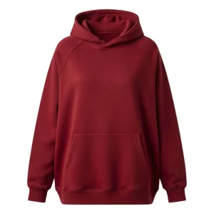 Custom Unisex Oversized Fleece Hoodie