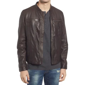 Custom Men's Leather Jacket
