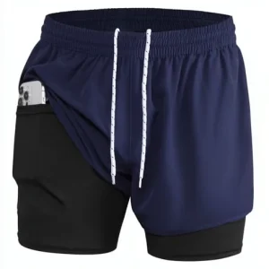 Custom Men's Navy Shorts