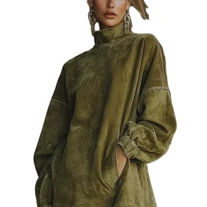 Custom Green Casual Dress