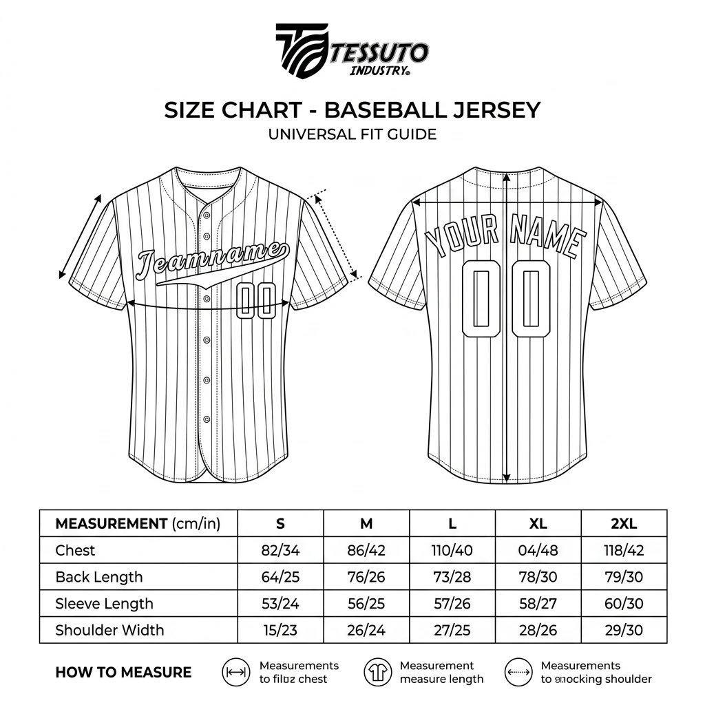 Custom Striped Baseball Jersey - Image 3