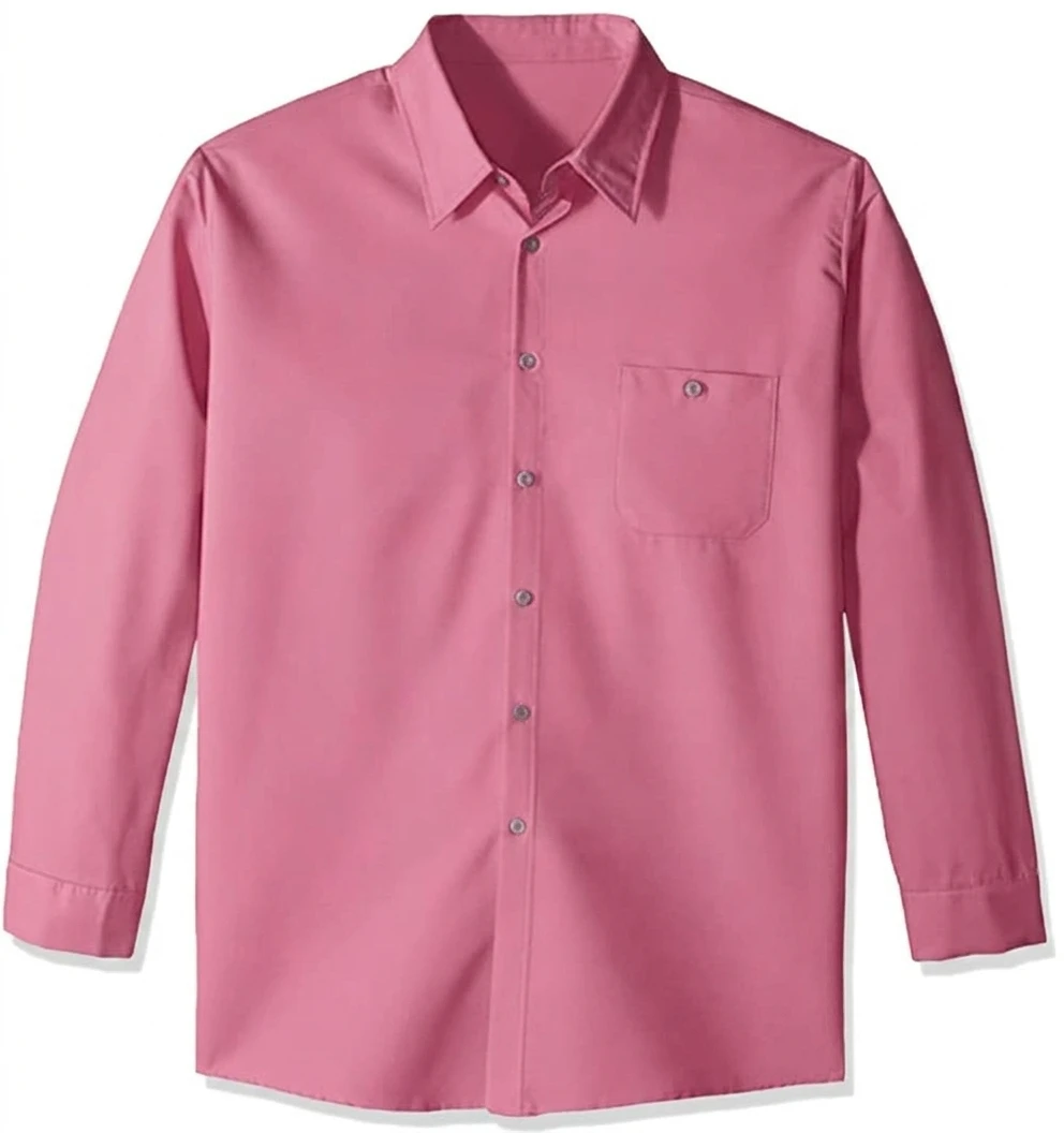 Custom Men's Embroidered Cotton Work Shirt