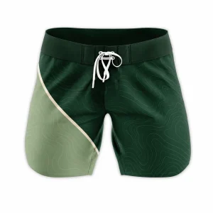 Custom Men's Forest Green Shorts