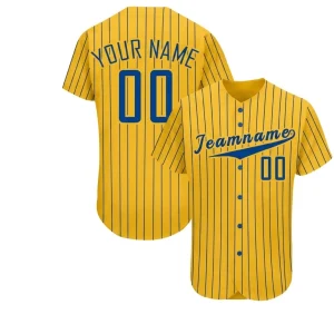 Custom Striped Softball Jersey