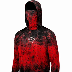 Custom Men's Polyester Fishing Hoodie
