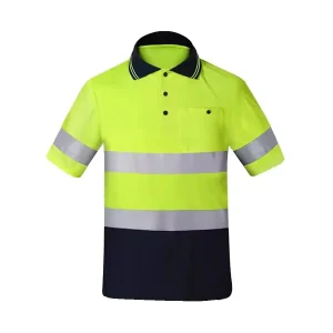 Custom Unisex Cotton High Visibility Work Shirt