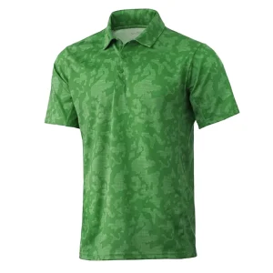 Custom Men's Camo Print Polo Shirt