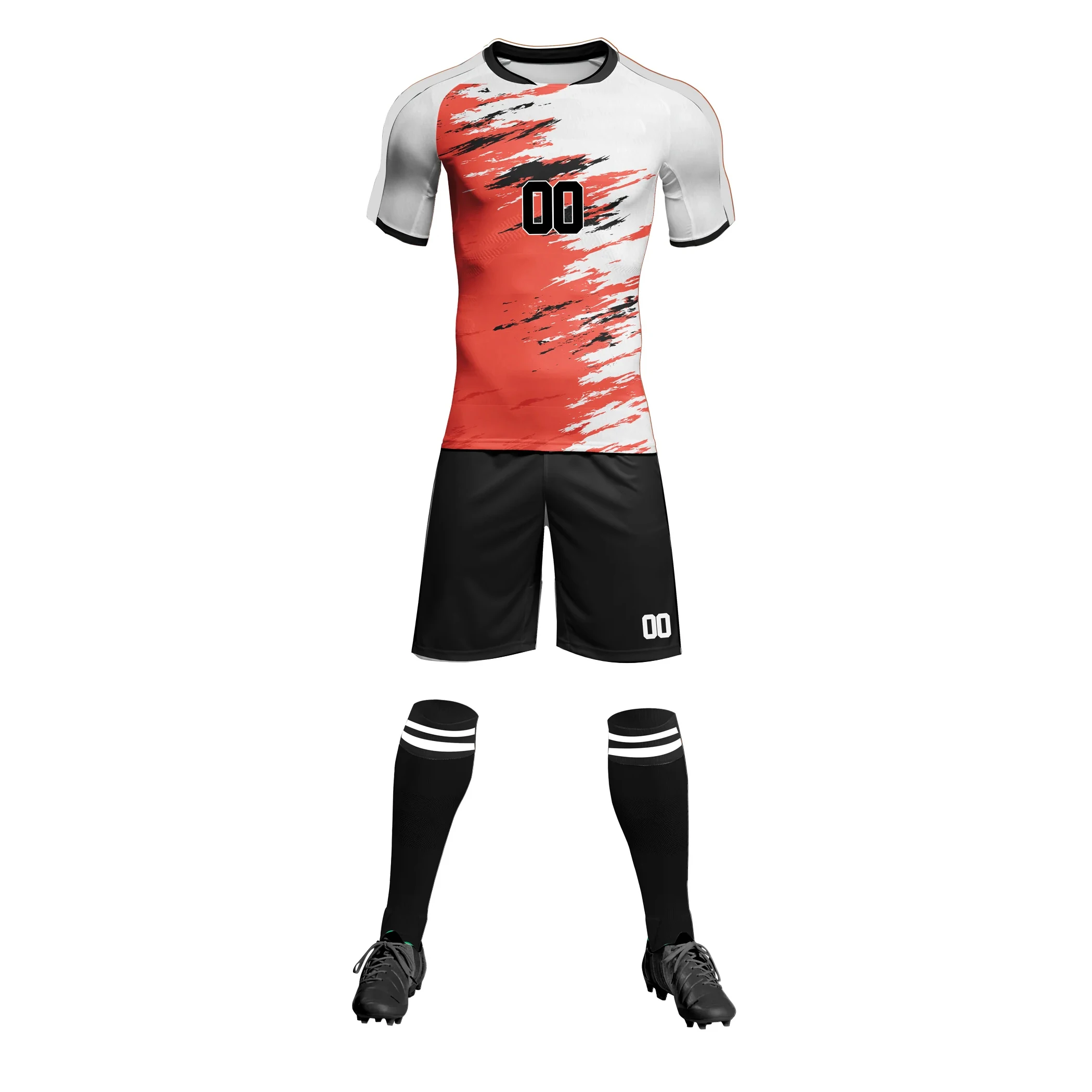 Custom Unisex Polyester Soccer Jersey - Image 2