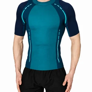 Custom Women's Short Sleeve Swim Rash Guard