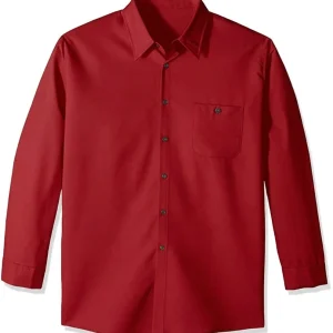 Custom Men's Embroidered Cotton Work Shirt