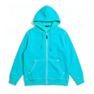 Custom Unisex Oversized Cotton Zip Hoodie