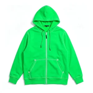 Custom Unisex Oversized Fleece Zip Hoodie