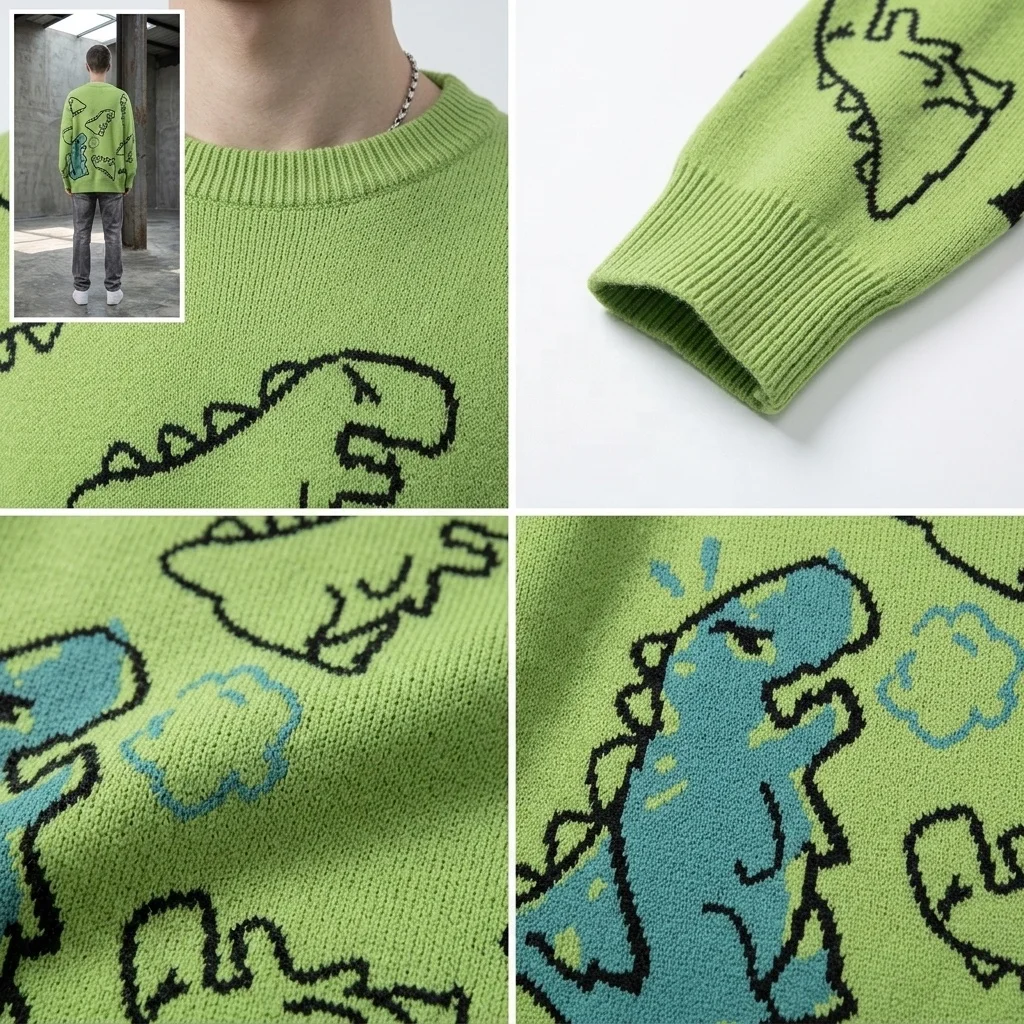 Custom Men's Sweater - Image 3