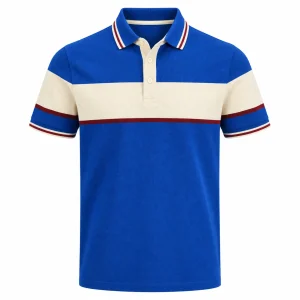Custom Men's Embroidered Cotton Polo Shirt