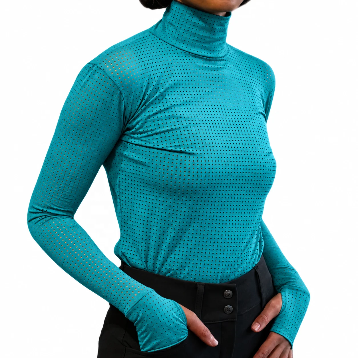 Custom Women's Polyester Riding Top