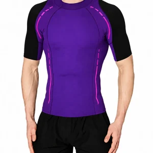 Custom Women's Short Sleeve Swim Rash Guard