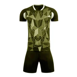 Custom Men's Polyester Soccer Uniform Set