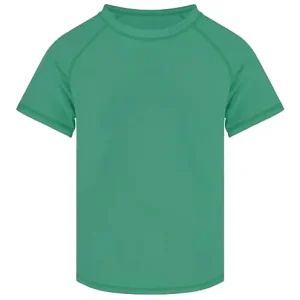 Custom Kids' Short Sleeve Swim Rash Guard