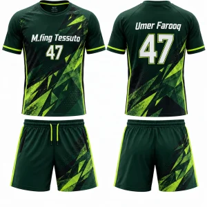 Custom Men's Polyester Soccer Uniform Set