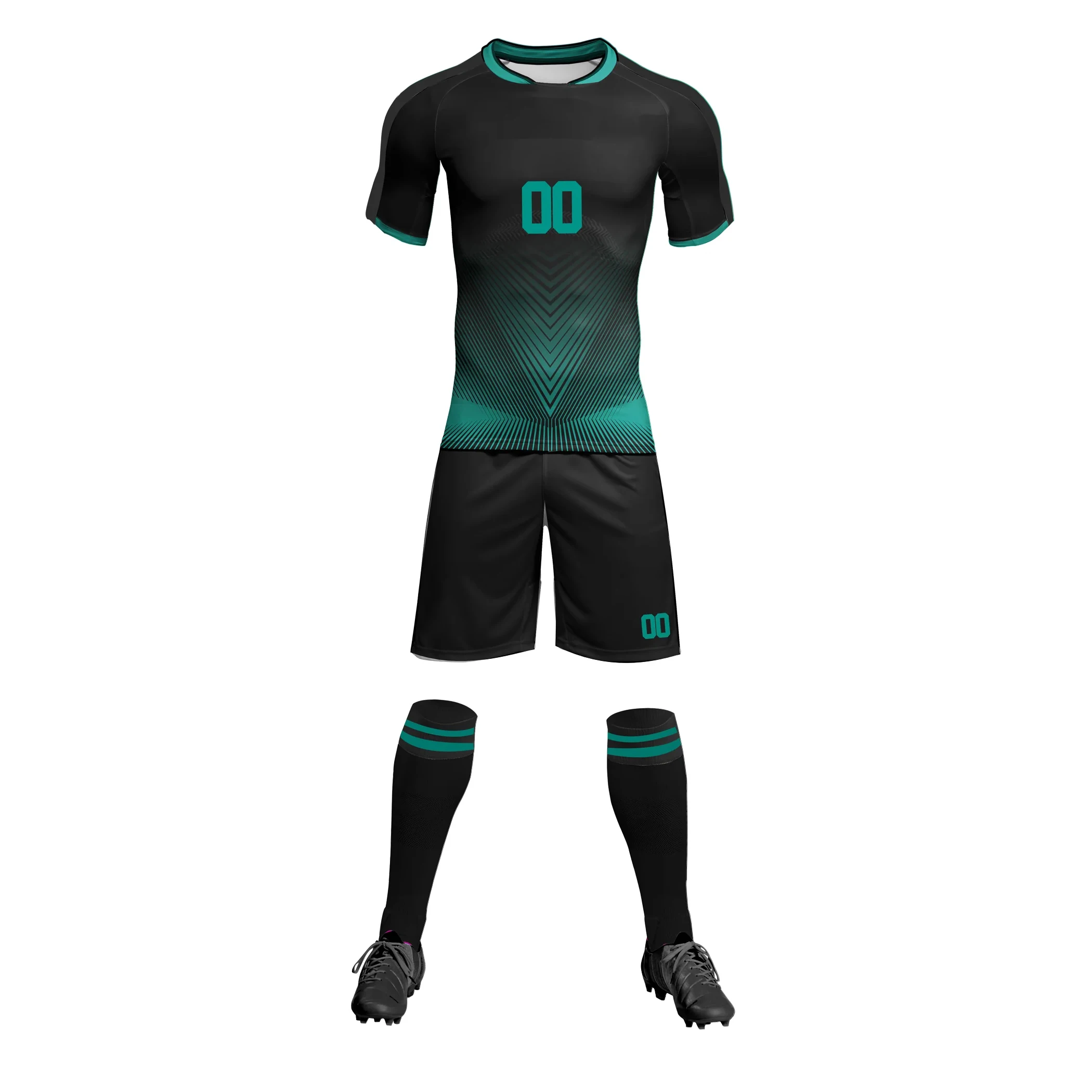 Custom Unisex Polyester Soccer Jersey - Image 2