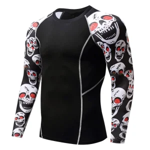 Custom Men's Long Sleeve Rash Guard