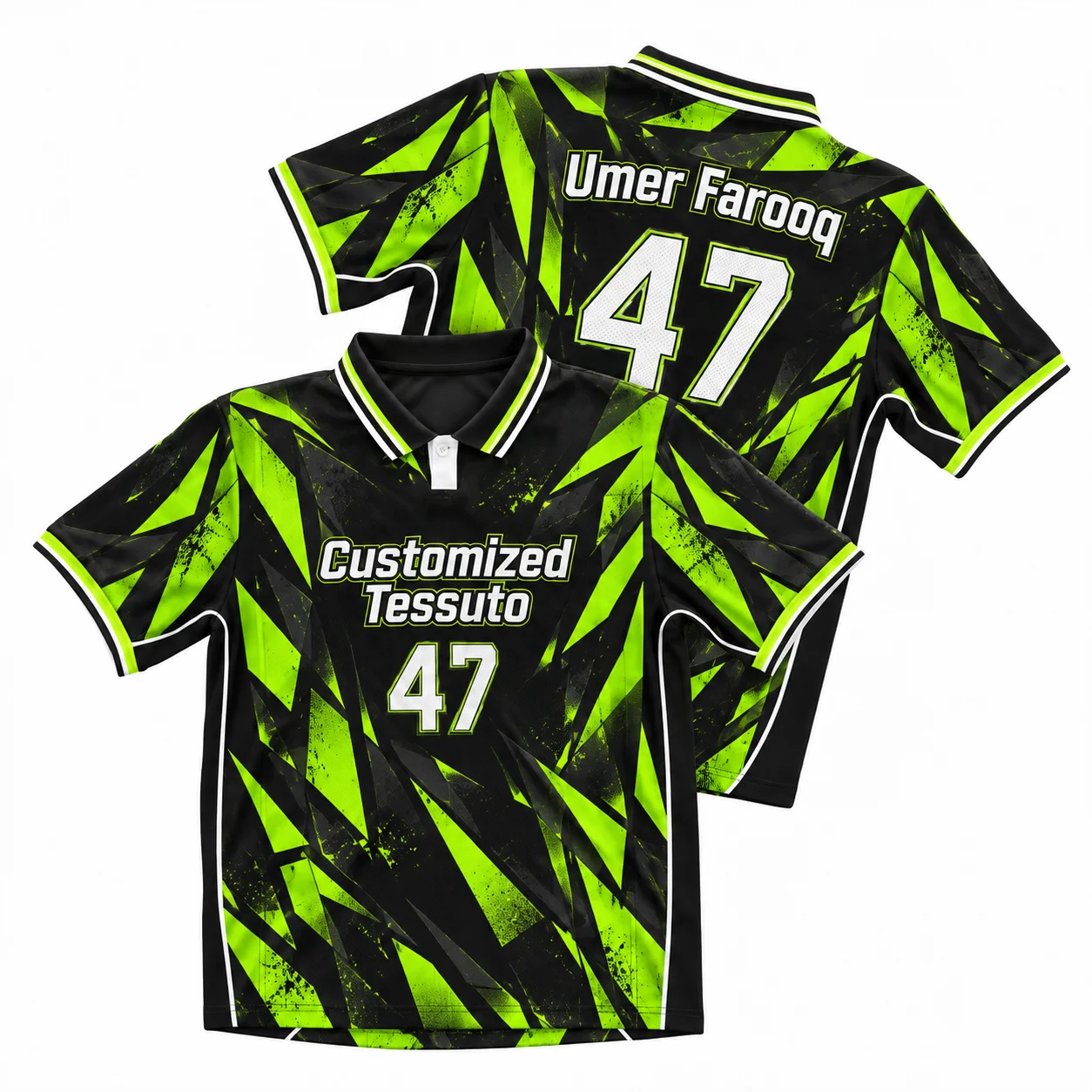 Custom Men's Polyester Soccer Jersey