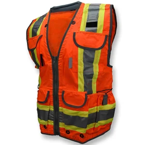 Custom Unisex Polyester High Visibility Vest
