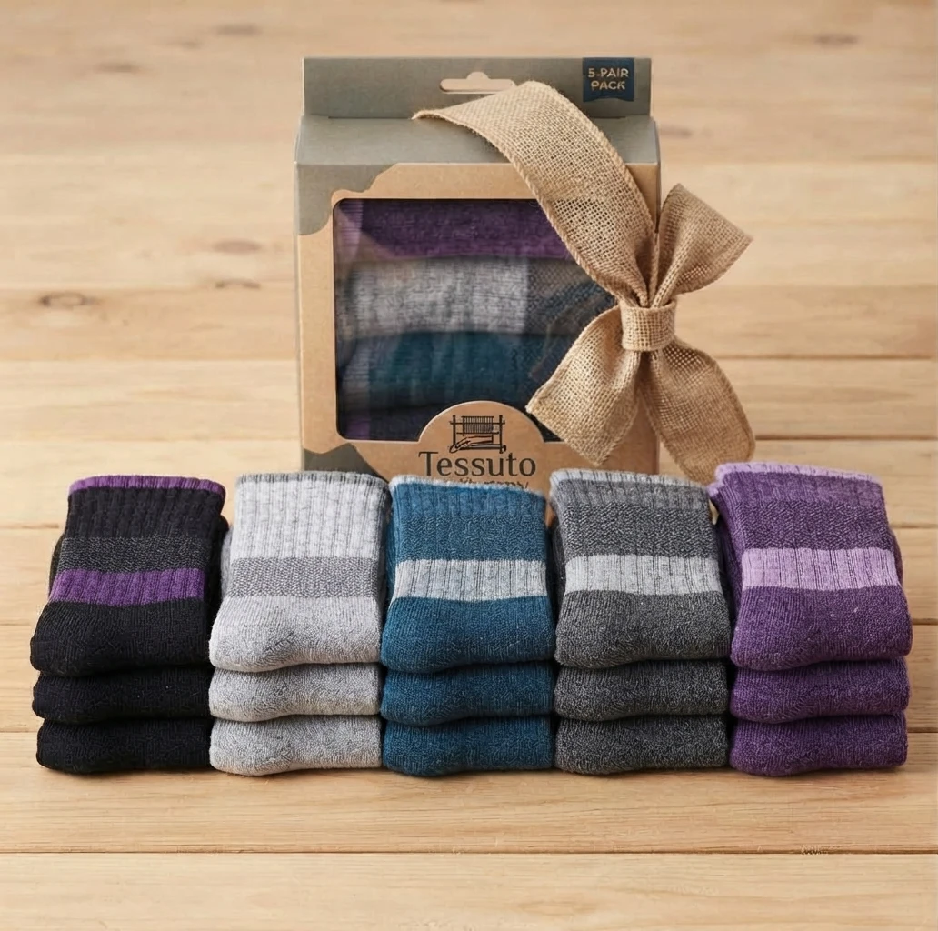 Custom Women's Wool Socks - Image 3