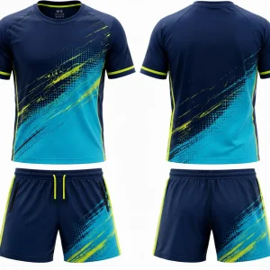 Custom Men's Polyester Soccer Uniform Set