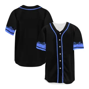 Custom Black Softball Jersey