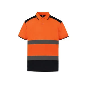 Custom Unisex Polyester High Visibility Work Shirt