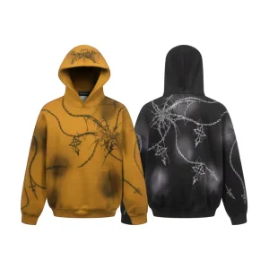 Custom Acid Wash Oversized Hoodie