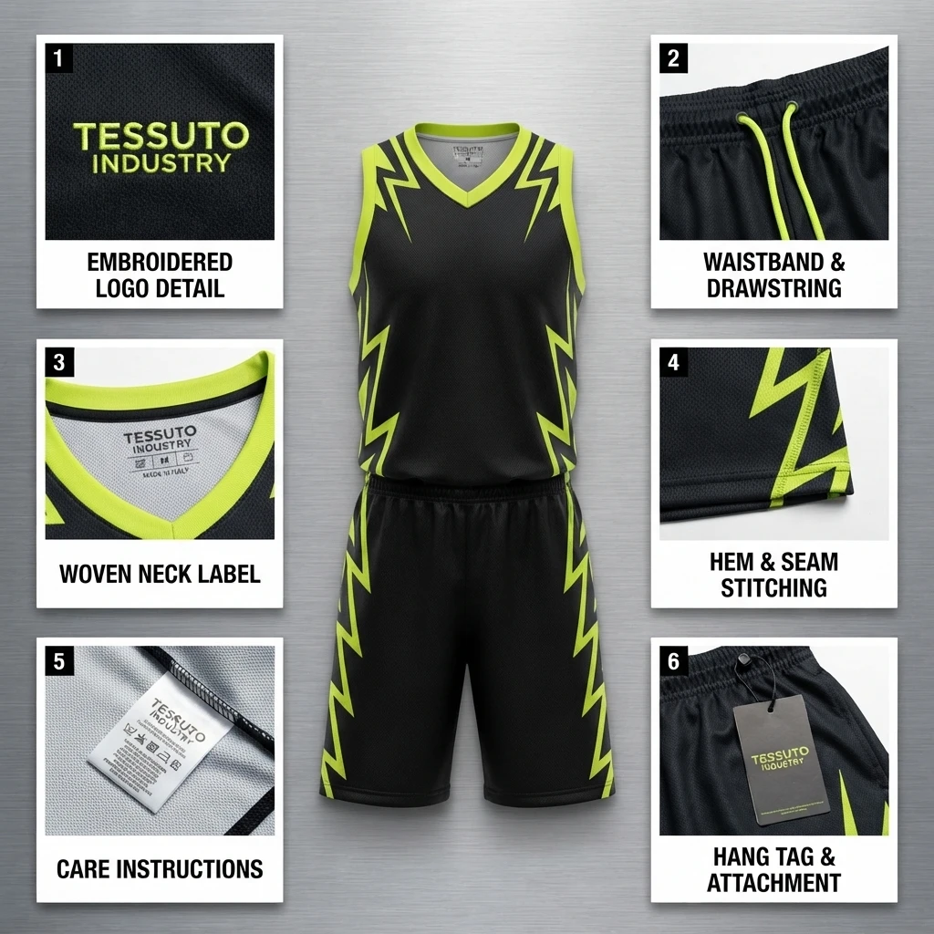 Custom Basketball Uniform Set - Image 3