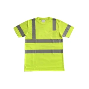 Custom Unisex Polyester High Visibility Work Shirt