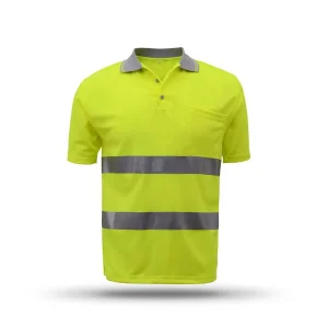Custom Unisex Cotton High Visibility Work Shirt