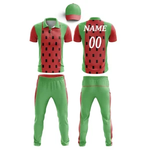 Custom Unisex Polyester Cricket Uniform Set