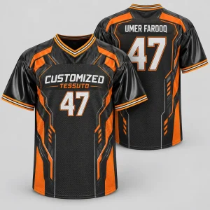Custom Men's Black Rugby Jersey