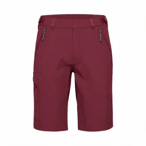 Custom Men's Burgundy Outdoor Cargo Shorts