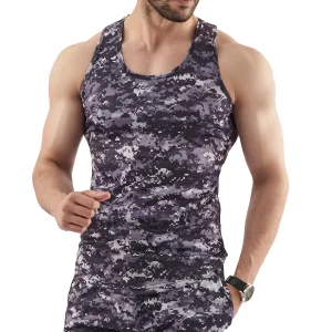 Custom Men's Polyester Gym Tank Top