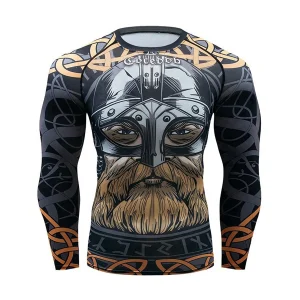 Custom Unisex Polyester Long Sleeve Rash Guard