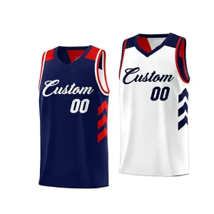 Custom Men's Polyester Basketball Uniform Set
